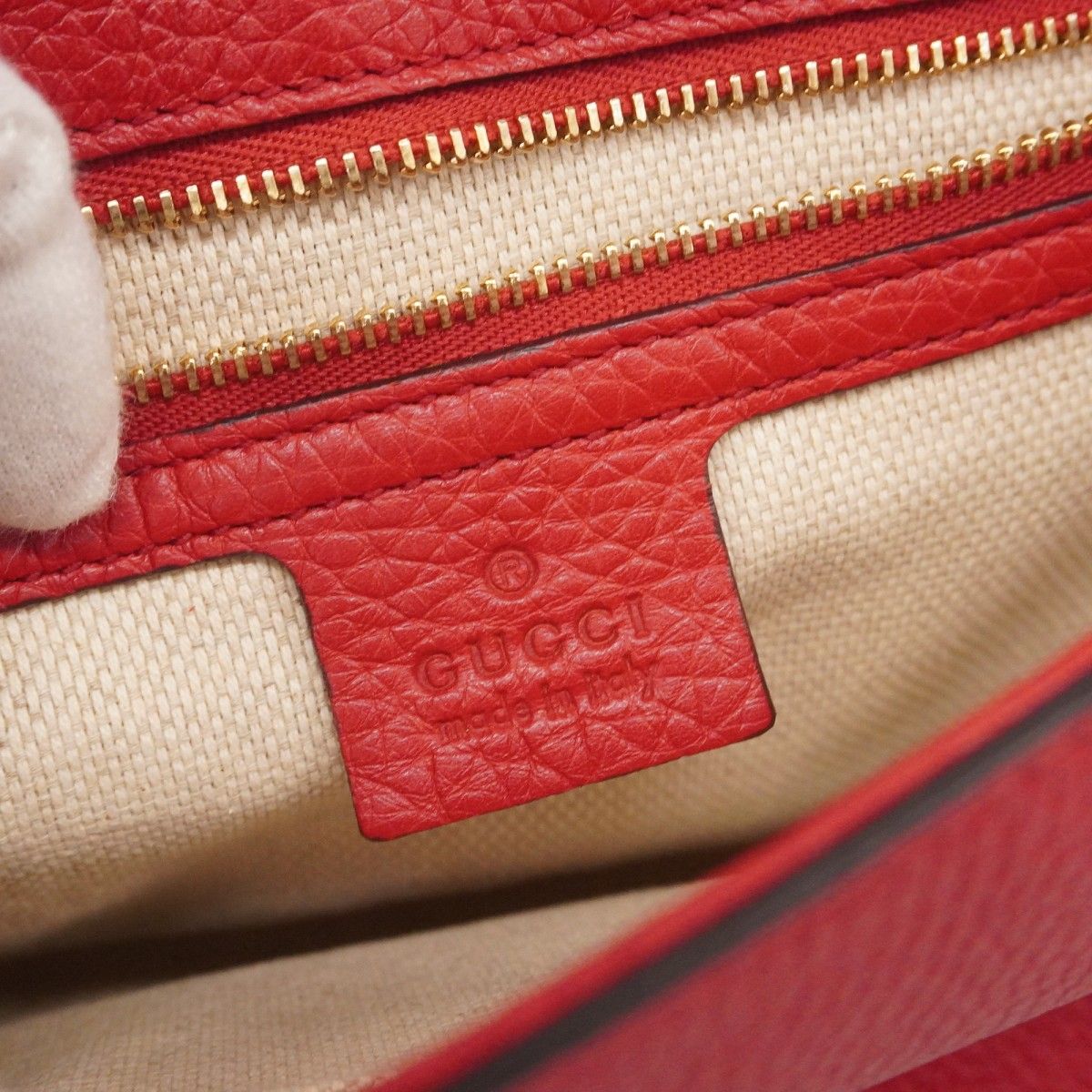 ☆SALE【5pd5096-k】グッチ ショルダーバッグ ソーホー 336752 レザー