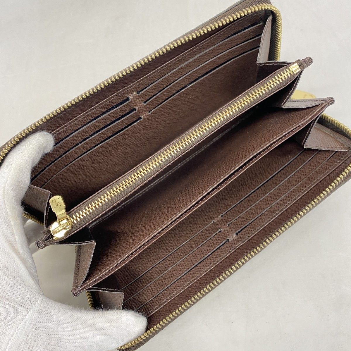 ☆SALE【5pd5294】ルイヴィトン 長財布 ダミエ ジッピーウォレット