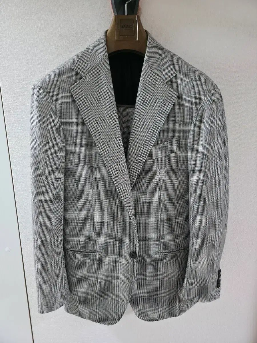 メジャス ハワード ハーディ レンチェック ビスポーク スーツ