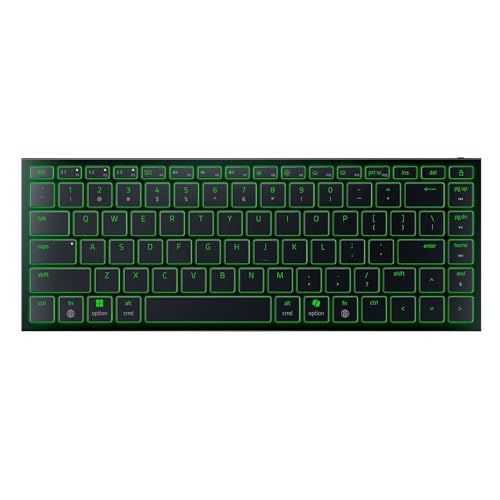 Razer レイザー Joro ポータブル ワイヤレス ゲーミングキーボード Chroma RGB SNAP TAP 超薄型スイッチ Bluetooth 5 0 WIN MAC 両対応 英語配列 RZ 03 023601 eecae 6 f