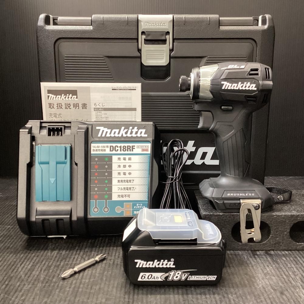 ♥ makita マキタ TD 173 D 18 V充電式インパクトドライバ バッテリー 充電器付 203