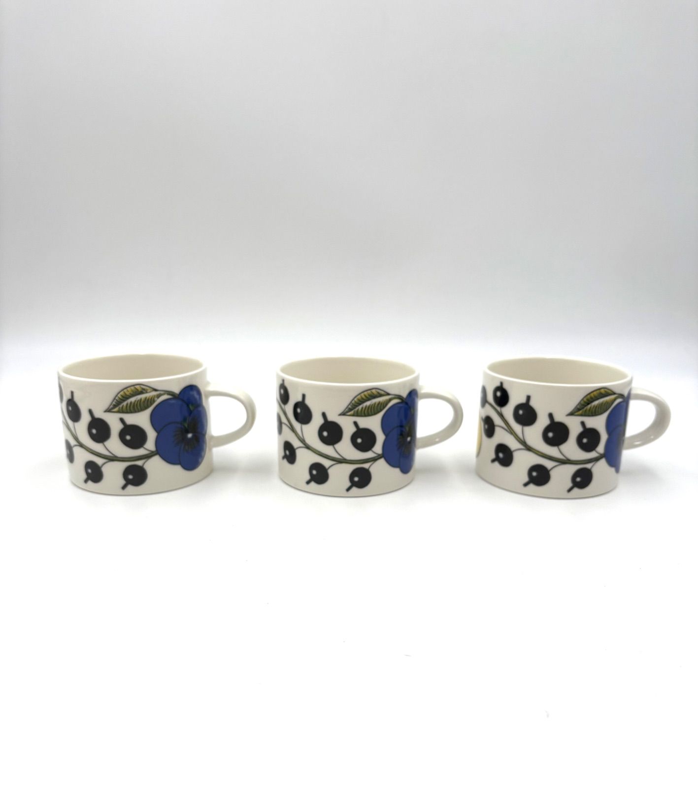 ARABIA アラビア パラティッシ イエロー ティーカップ280 ml セット