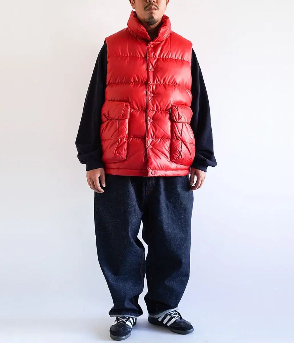 XL DAIWA ダイワ ピアー39 バッグパッカー ダウン BEST ベスト レッド