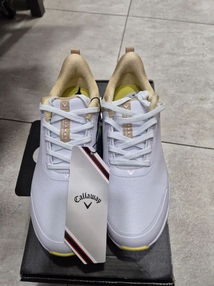 キャロウェイ レディース ゴルフシューズ 白