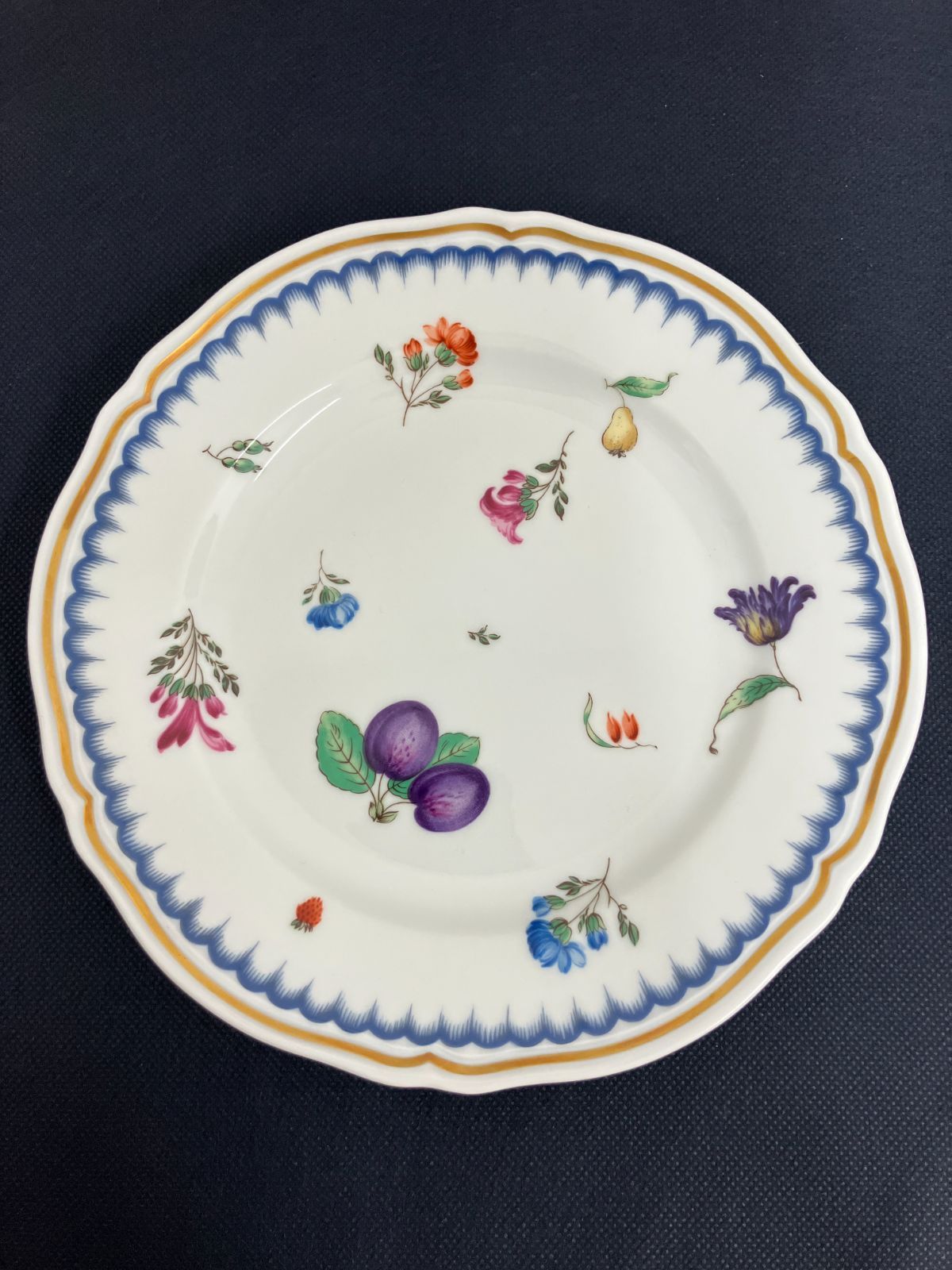 希少4枚セット】リチャードジノリ イタリアンフルーツ ブルーライン