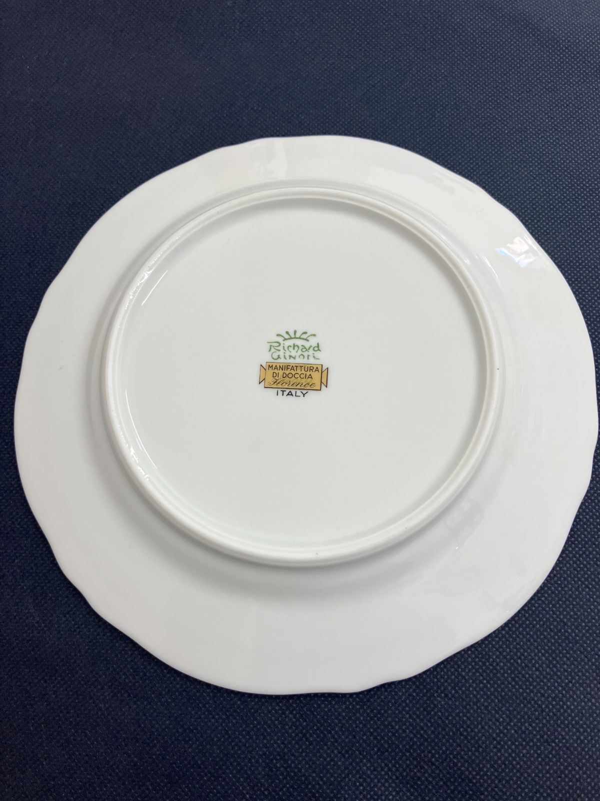 希少4枚セット】リチャードジノリ イタリアンフルーツ ブルーライン