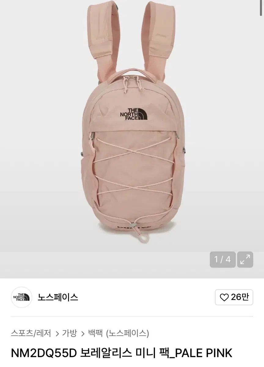 THE NORTH FACE ザノースフェイス ボ リス ミニ バックパック ピンク