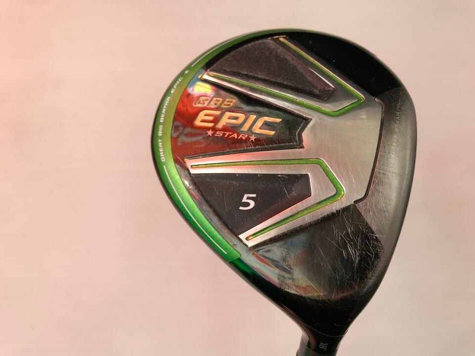 キャロウェイ GBB EPIC STAR 18度 クアトロテック６５ Sフレックス フェアウェイウッド