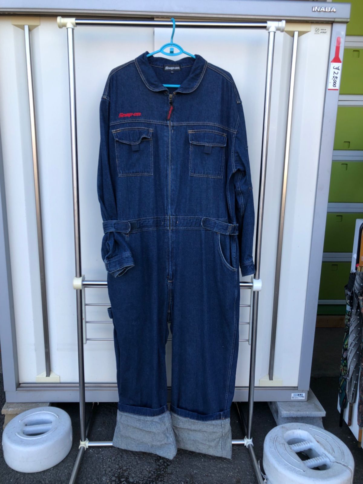 スナップオンSnap-onのデニム生地のつなぎ 3L - メルカリ