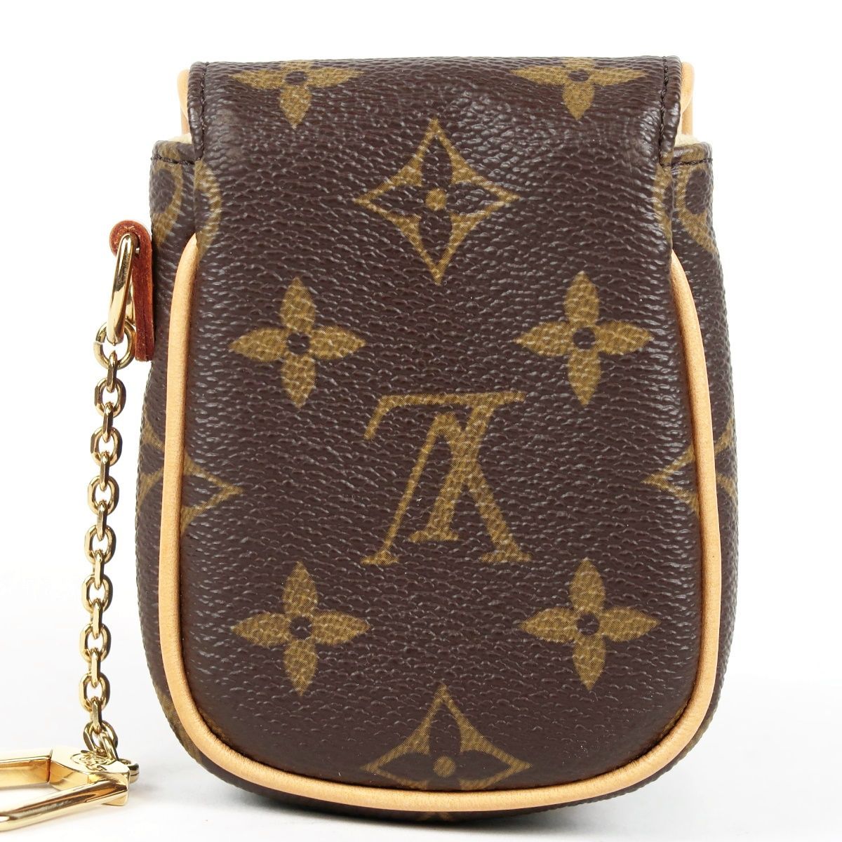 超 LOUIS VUITTON ヴィトン モノグラム フランス製 ポシェット トゥラム 小物入れ TT 76