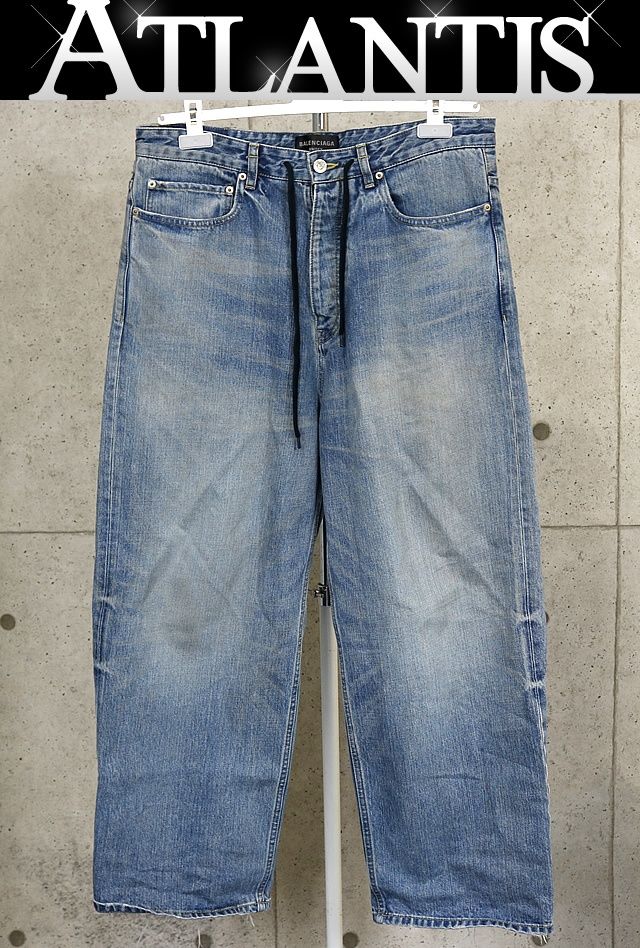 バレンシアガ バギー デニム パンツ size XXS ブルー系 101779