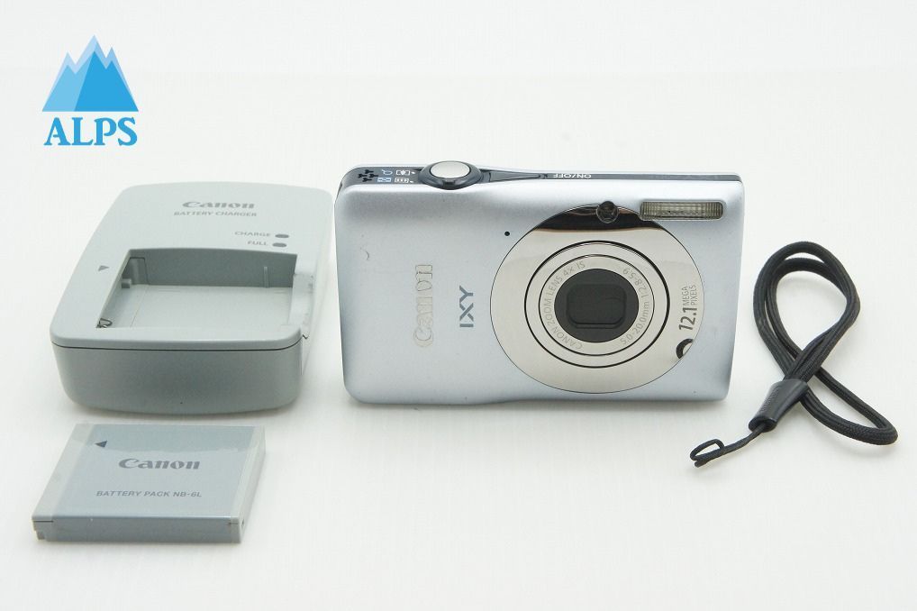 Canon キヤノン IXY 200F コンパクトデジタルカメラ シルバー 260105h