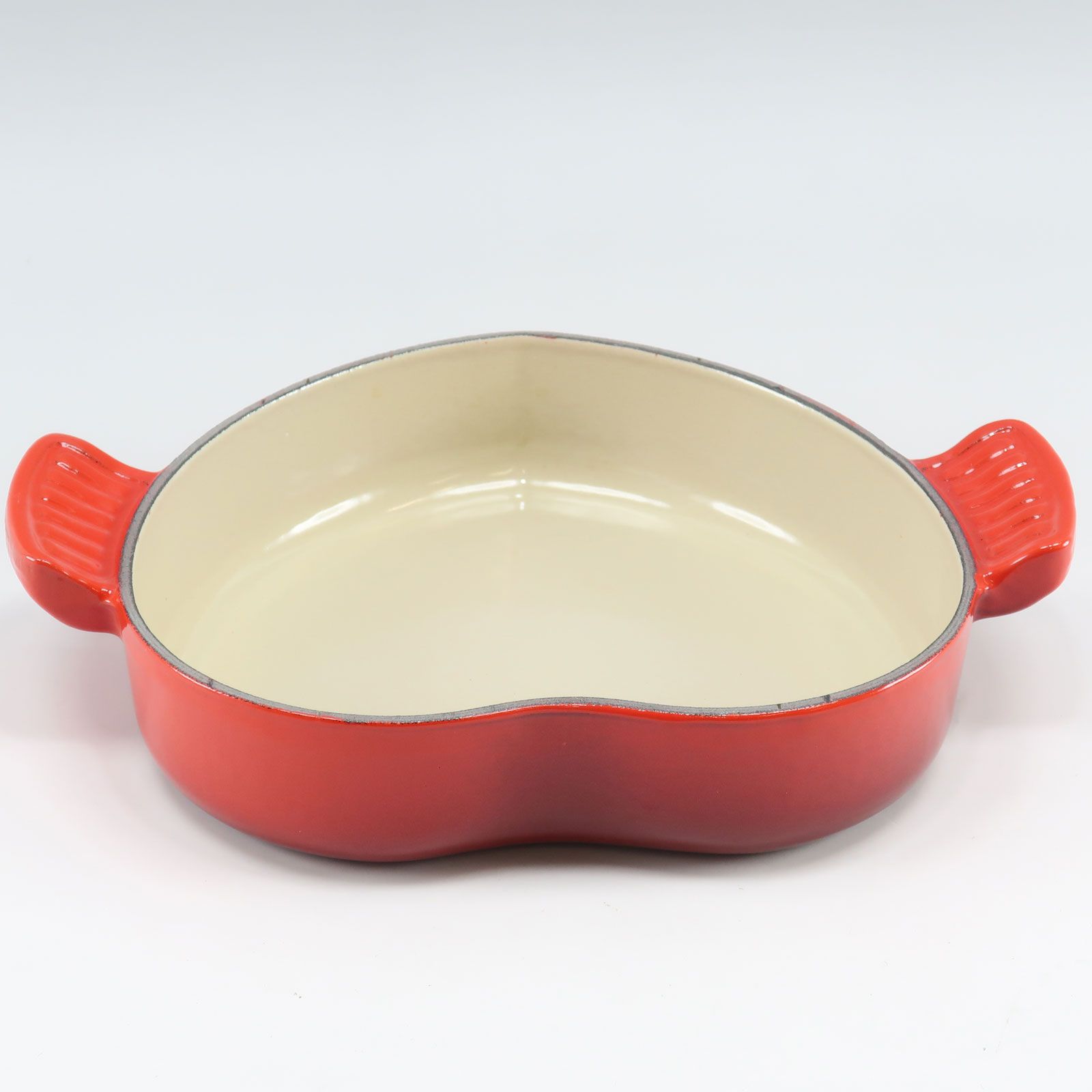 LE CREUSET ルクルーゼ　プレートダムール LE CREUSET】ル・クルーゼ プレート ダムール 20cm レッド _ 調理器具