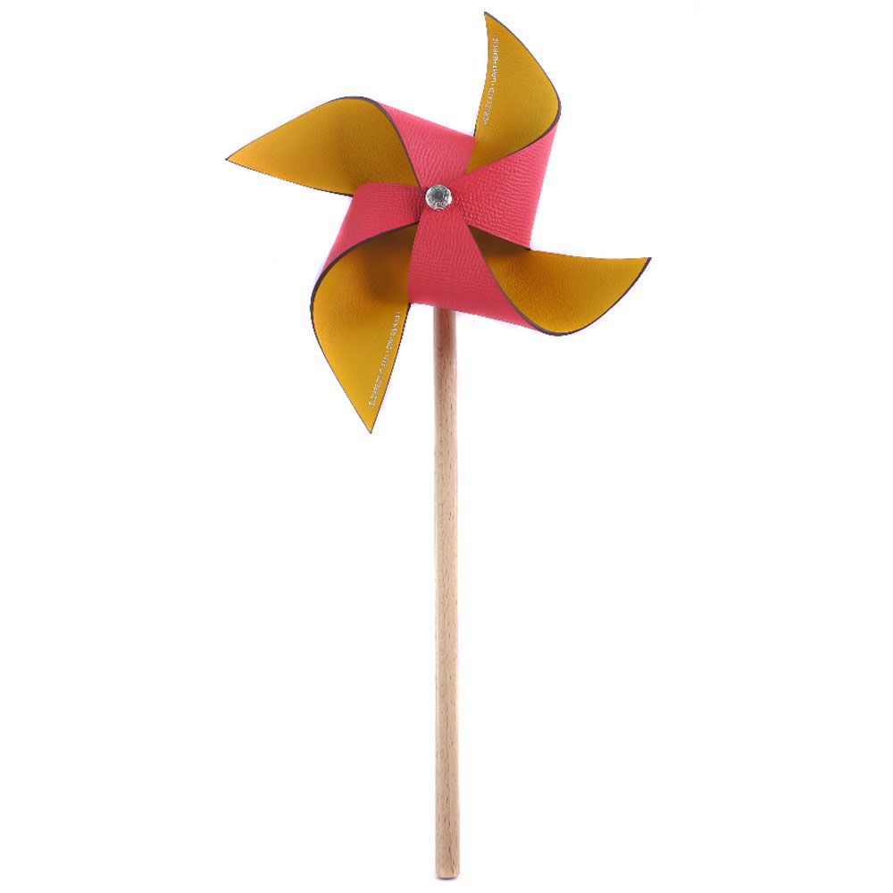 エルメス 風車 オブジェ HERMES】エルメス 風車 WINDMILL ヴォーエプソン ピンク ユニセックス