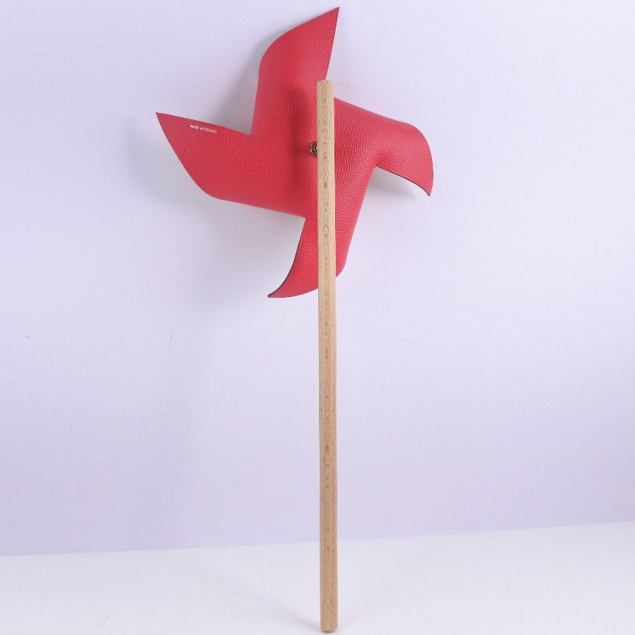 HERMES】エルメス 風車 WINDMILL ヴォーエプソン ピンク ユニセックス