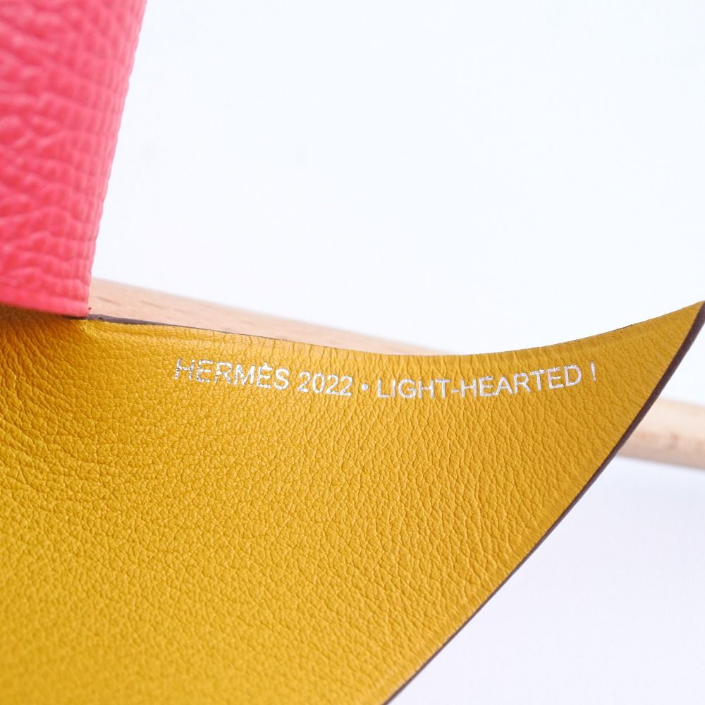 HERMES】エルメス 風車 WINDMILL ヴォーエプソン ピンク ユニセックス