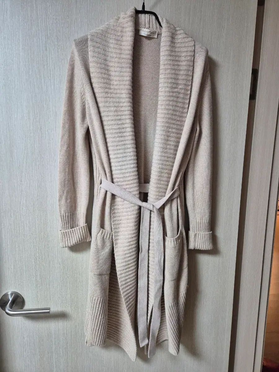 アンドレモリス Andre Maurice カシミア100プロ カーディガン ロング丈