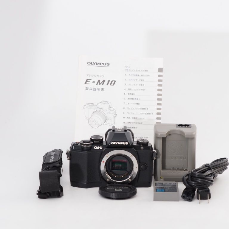 OM-D E-M10 ボディ ブラック オリンパス Olympus オリンパス OM-D E-M10 MarkIV ボディ ブラック | ミラーレス一眼