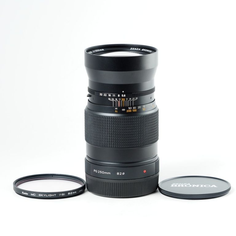 ZENZA BRONICA PG 250 mm F 5 6 ゼンザブロニカ GS 1用 1 中判カメラ用 交換レンズ 14257