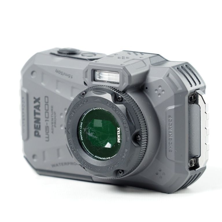 PENTAX ペンタックス WG-1000 グレー 本格防水デジタルカメラ 15m防水