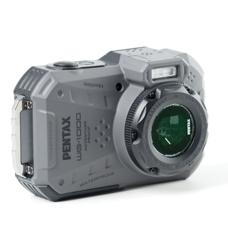 PENTAX ペンタックス WG-1000 グレー 本格防水デジタルカメラ 15m防水