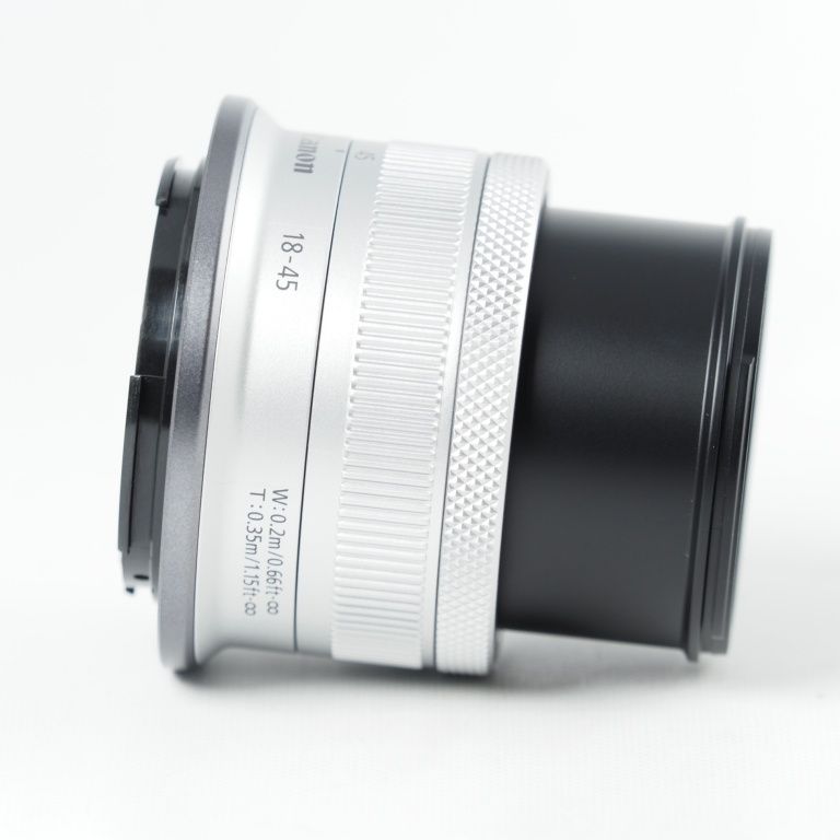 Canon RF-S18-45mm F4.5-6.3 IS STM シルバー キヤノン RFマウント