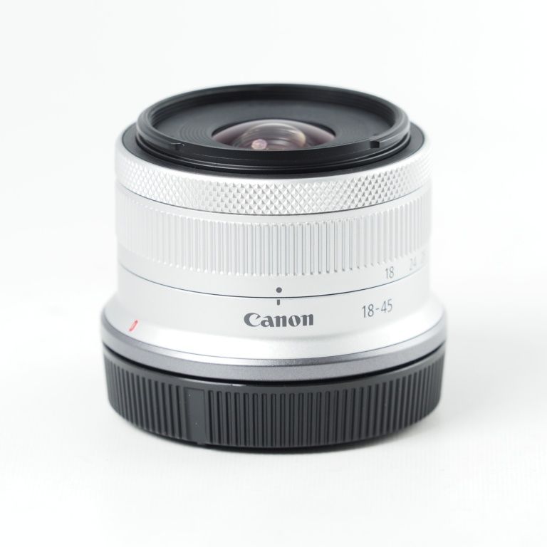 Canon RF S 18 45 mm F 4 5 6 3 IS STM シルバー キヤノン RFマウント 14261