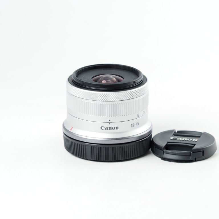 Canon RF S 18 45 mm F 4 5 6 3 IS STM シルバー キヤノン RFマウント 14261