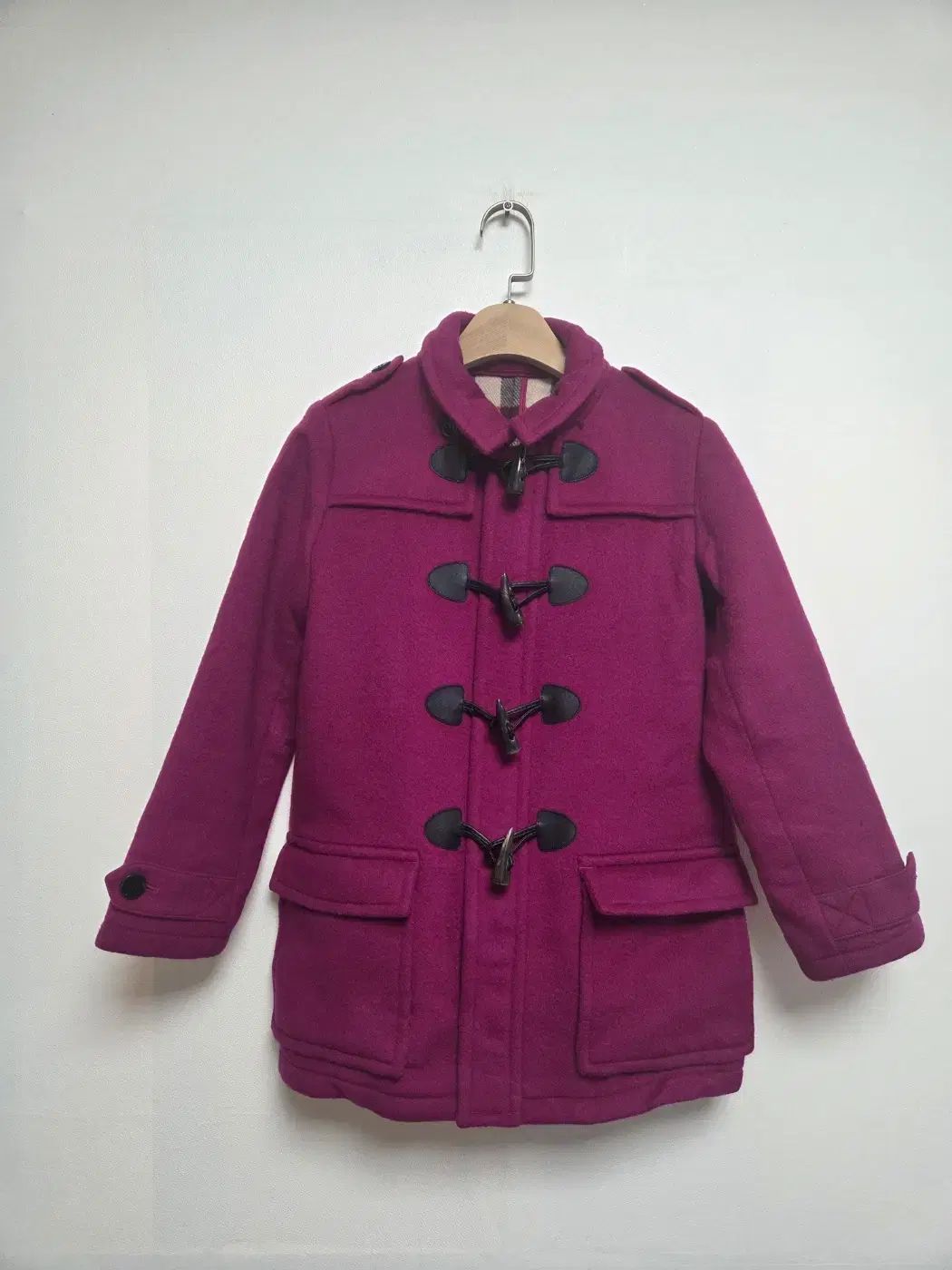 Burberry Kids バーバリーキッズ ダッフル コート ピンク 10 Y