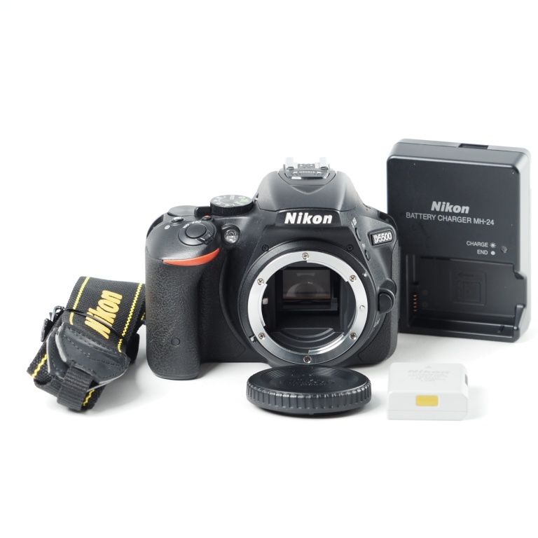 Nikon ニコン デジタル一眼レフカメラ D 5500 ボディ ブラック 2416万画素 3 2型液晶 タッチパネル BK 14256