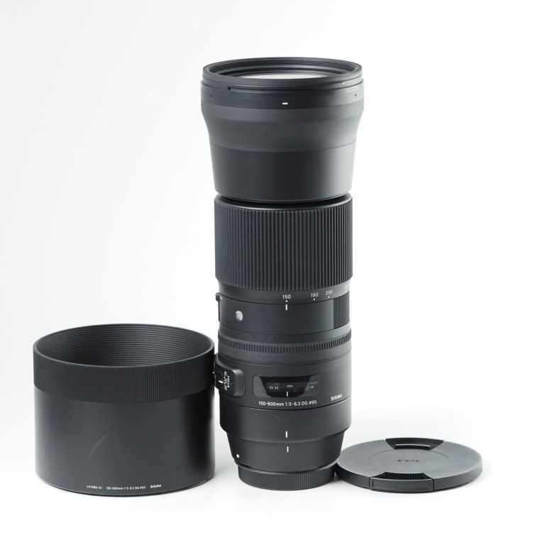 SIGMA 150 600 mm F 5 6 3 DG OS HSM Contemporary C 015 Canon EFマウント シグマ 交換レンズ 14258