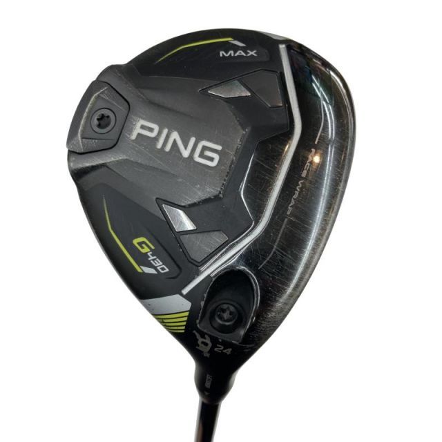 ピン G 430 MAX 9 W フェアウェイウッド FW ALTA J CB BLACK フレックスS メンズ 男性用 右利き 右用 Cランク ゴルフクラブ