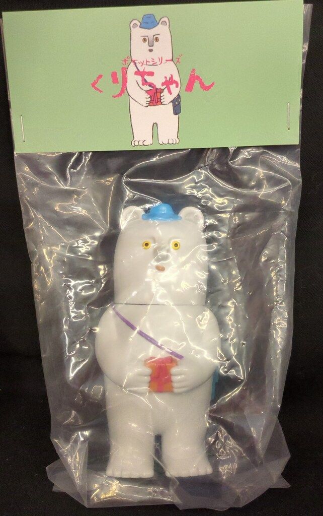 a vinyl toys ポケットシリーズ PARADISE くりちゃん 白成型