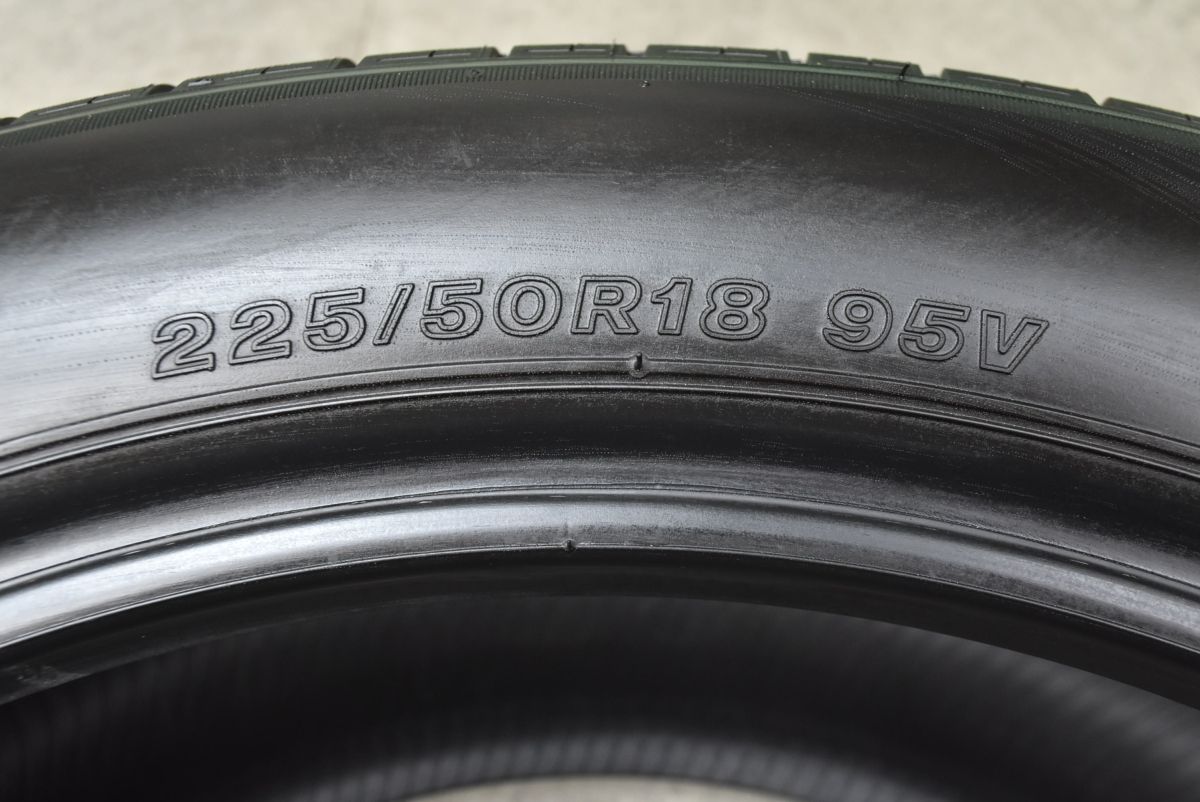  製 新車外し品 ブリヂストン アレンザ H L 33 225 50 R 18 4本セット カローラクロス ヴェゼル オデッセイ エスティマ レガシィB 4 18インチ サマータイヤ ノーマルタイヤ