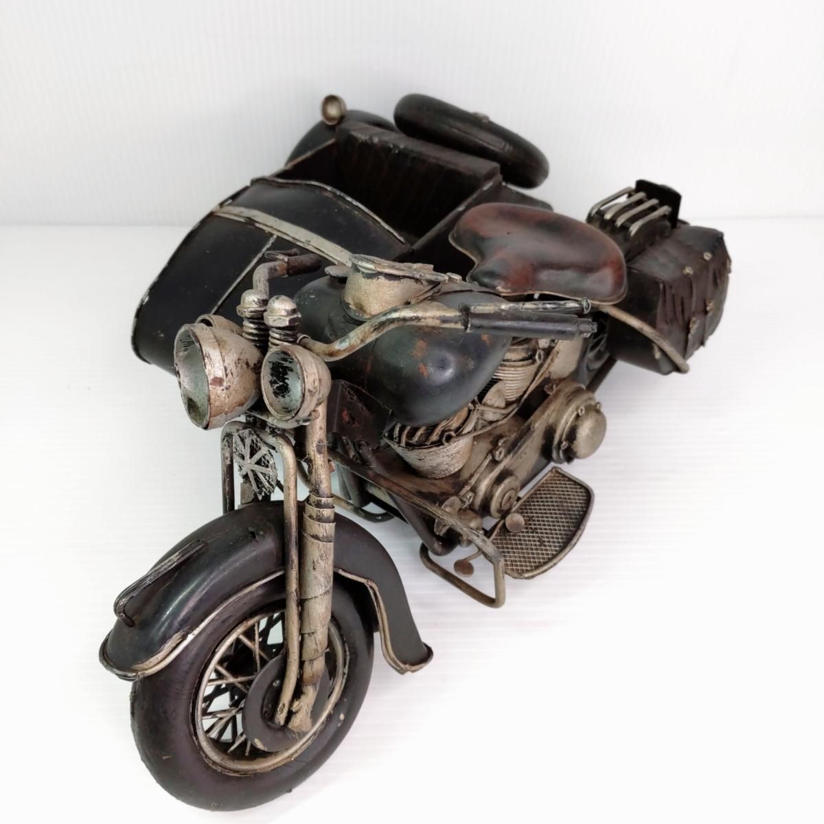 品 アメリカンバイク ブリキ インテリア 置物〇YR 54463〇