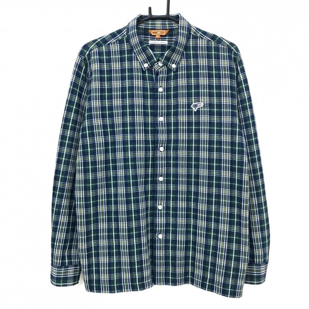 サイズ：XL 「BEAMS GOLF」 長袖シャツ X-LARGE ホワイト メンズ BEAMS