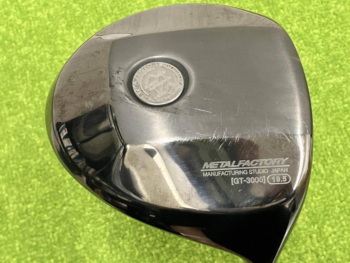 朝日ゴルフ METAL FACTORY GT-3000 ドライバー 10.5° TOUR AD SZ TYPE Ⅱ フレックスS