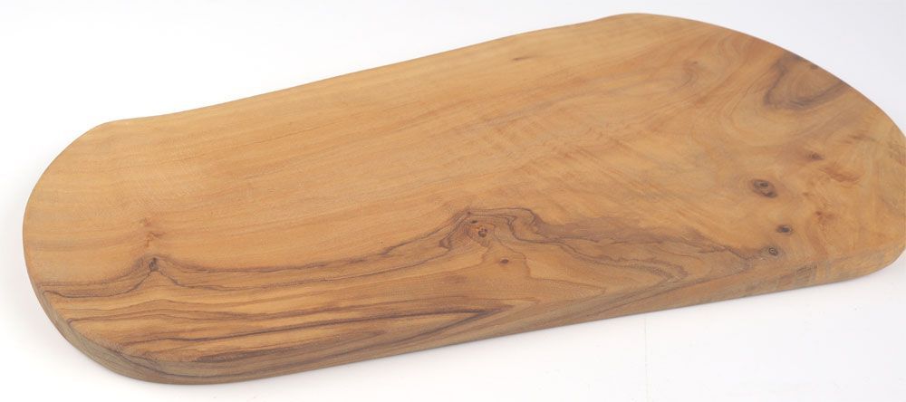 新品】オリーブの木 まな板（35.2×15.5×1.3cm） チュニジア製