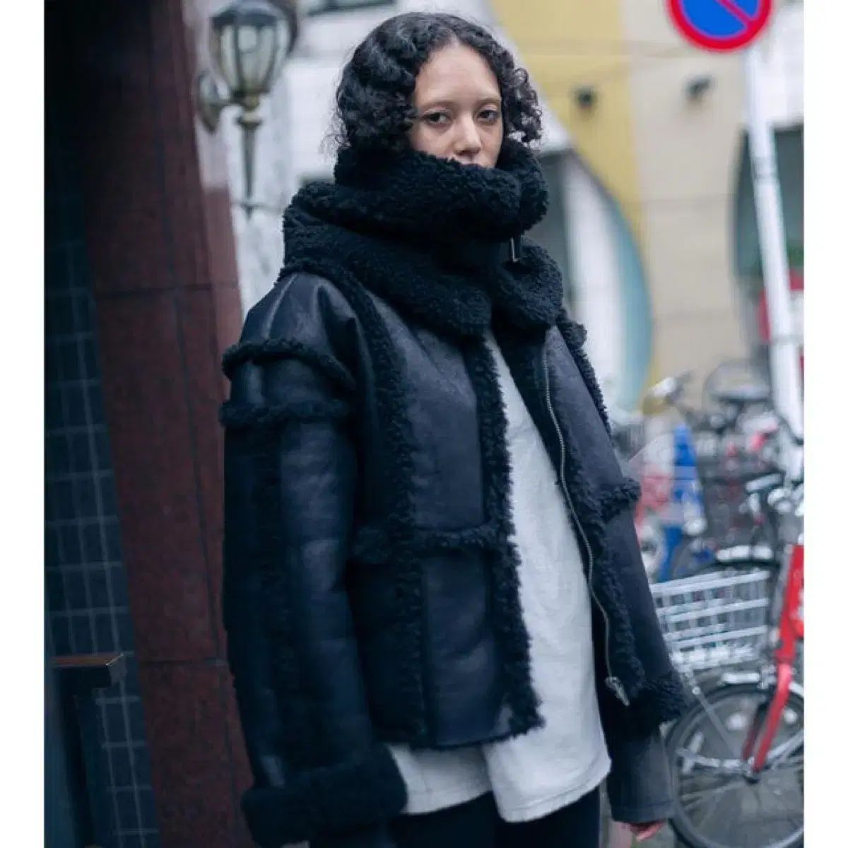 ファーバズ pervere ムートン ジャケット