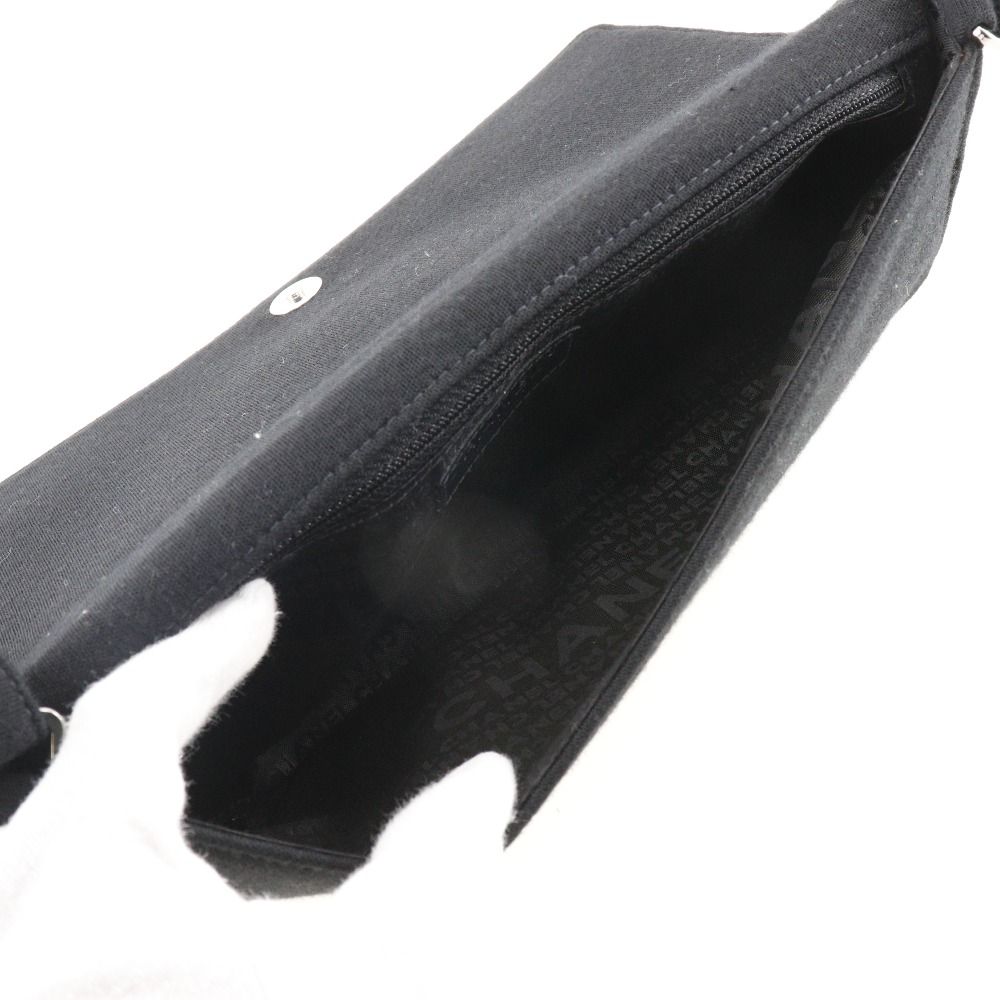 CHANEL】シャネル チョコバー アイスキューブ コットン 黒 レディース