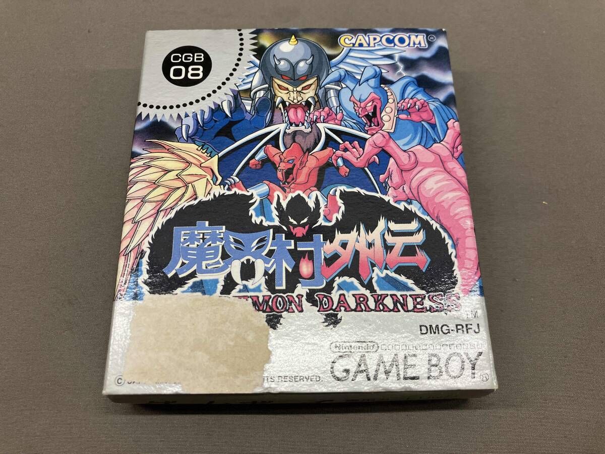 ゲームボーイ 魔界村外伝 THE DEMON DARKNESS カプコン