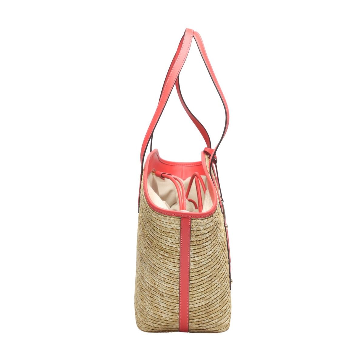 マイケルコース キンバー かごバッグ 大容量 ハンドバッグ Michael Kors ピンク ハンドバッグ バッグ レディース