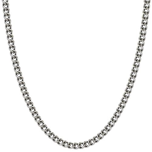 KJファイテン KJ phiten 限 定 品 日本製 チタン 幅3 3 mm 長さ40?60 cm ネックレス 喜平 チェーン のみ メンズ シンプル レディース スポーツ m