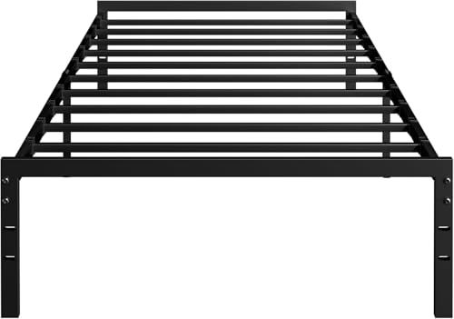 ベッドフレーム シングル 耐荷重350 kg メタル 静音 ベッド下収納 耐久性 通気性 パイプベッド 頑丈な 組み立て簡単 防錆 ノイズフリー ブラック m