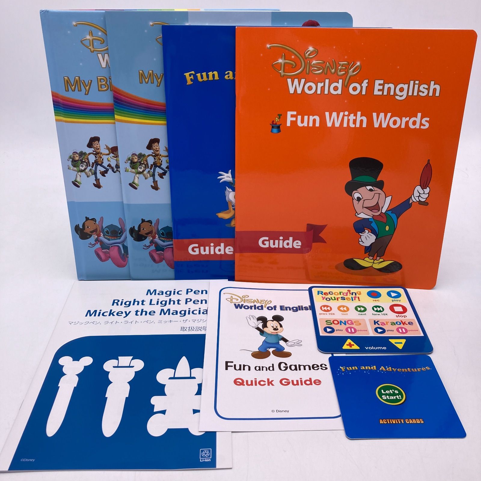 ミッキーマジックペンセット＆アドベンチャー ディズニー英語システム