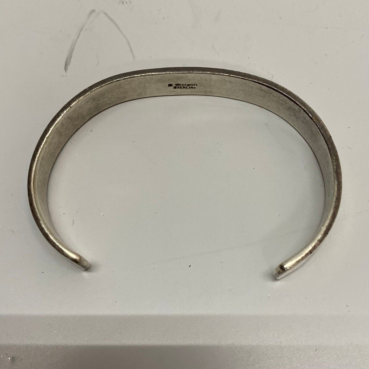 ナバホ NAVAJO Bruce Morgan ブルース モーガン STERLING スタンプ