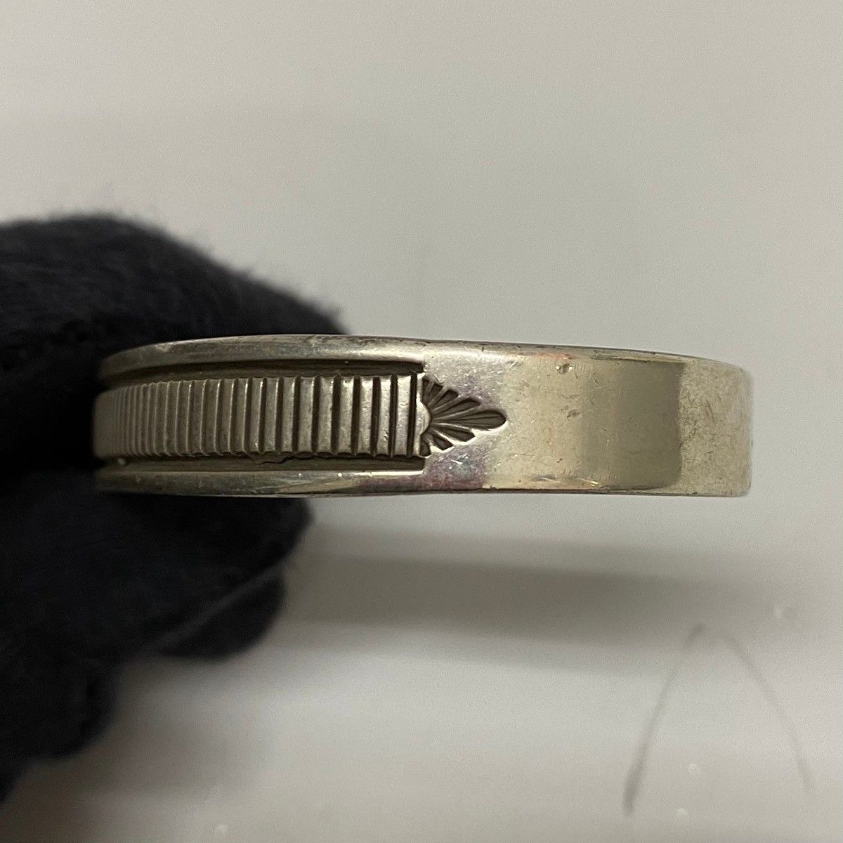 ナバホ NAVAJO Bruce Morgan ブルース モーガン STERLING スタンプ