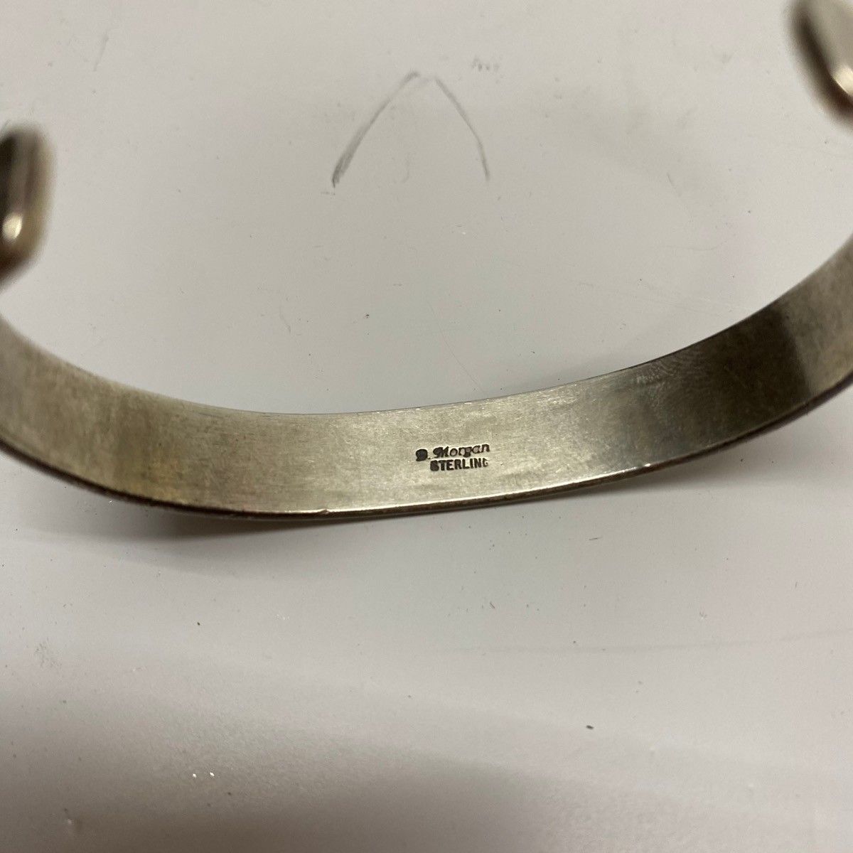 ナバホ NAVAJO Bruce Morgan ブルース モーガン STERLING スタンプ