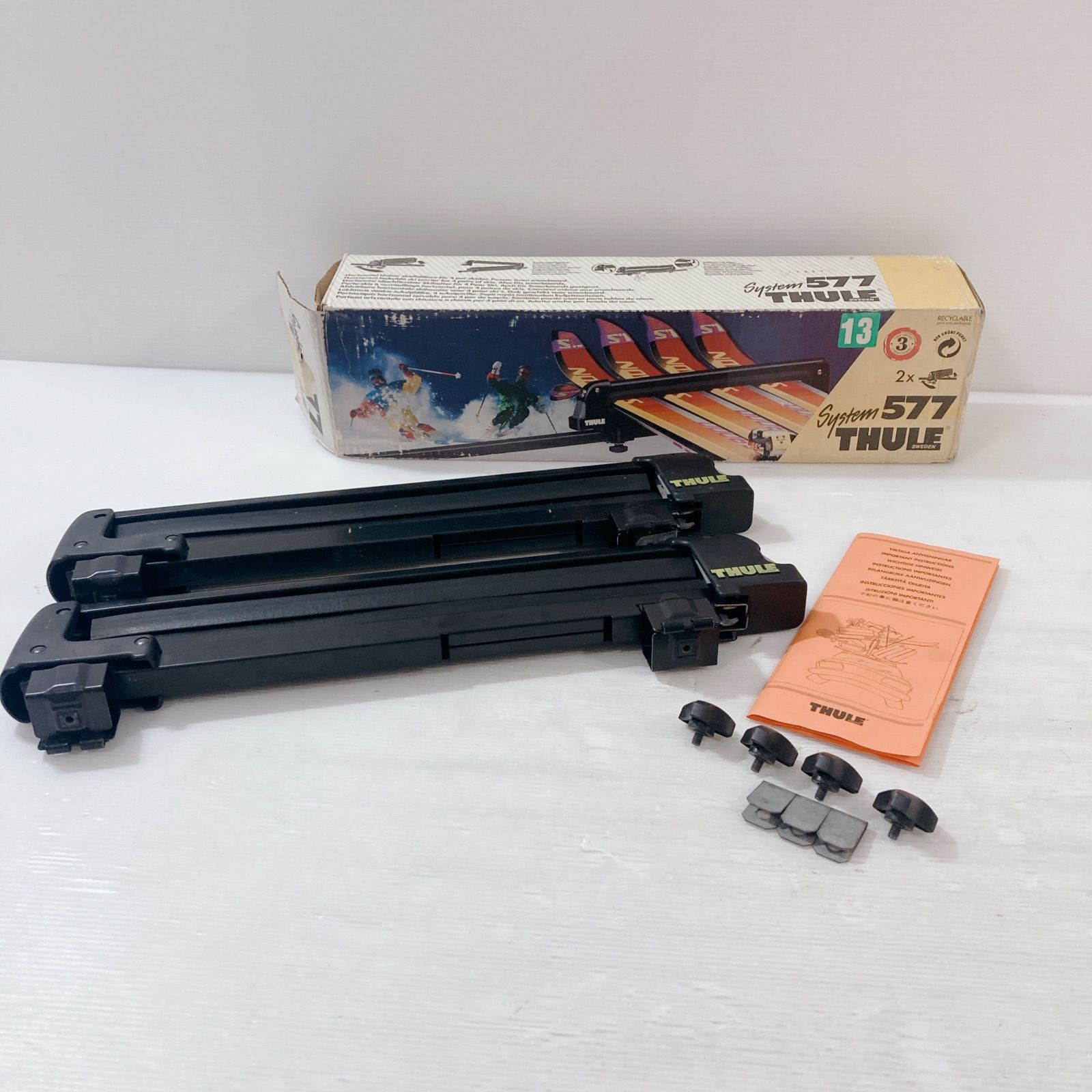 THULE スーリー System 577 スキー スノーボードキャリア 