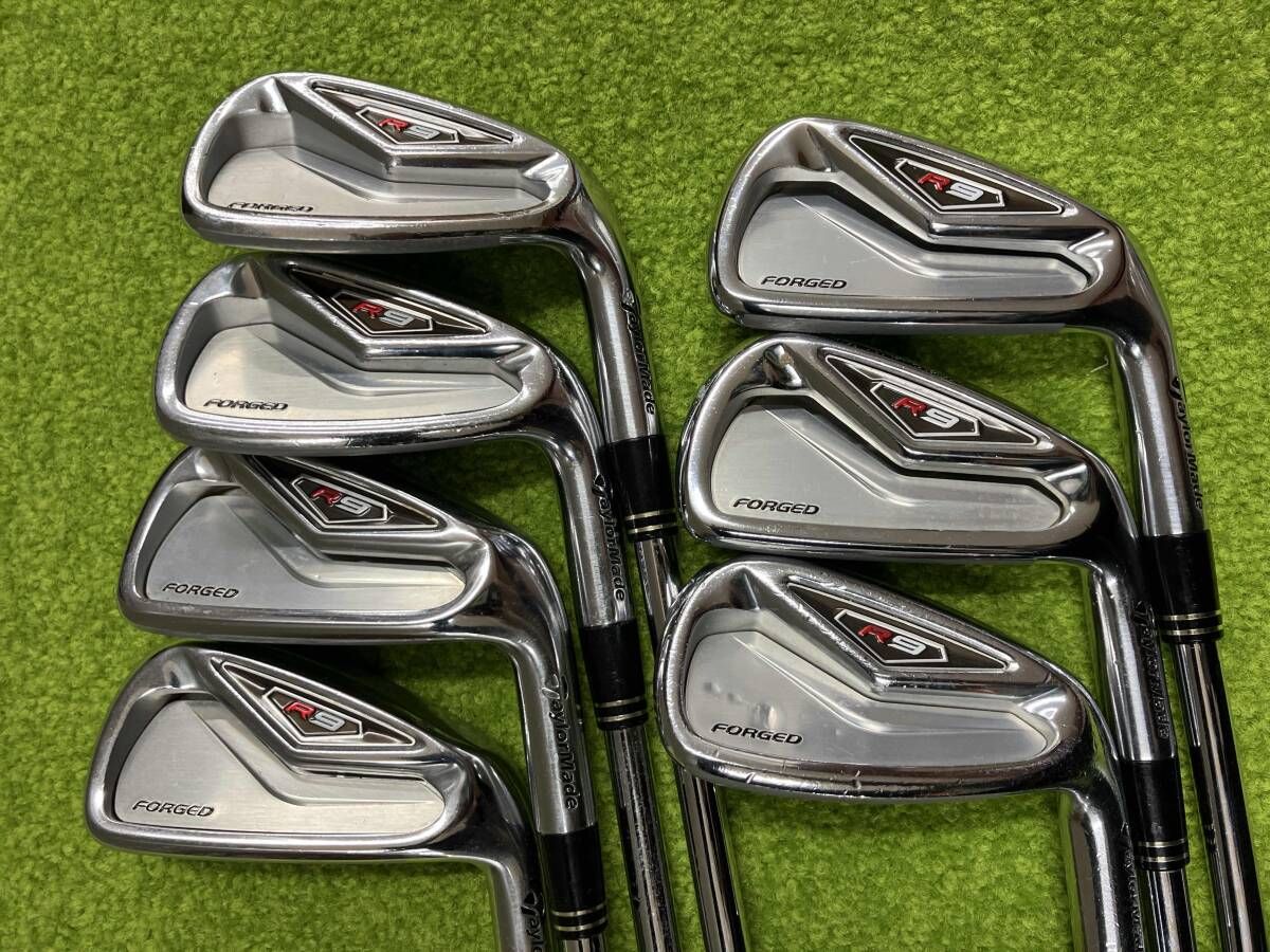 【不屈の名器】　テーラーメイド　R9 FORGED メンズゴルフ　アイアンセット 良品】不動の名器 テーラーメイド M4 メンズアイアンセット 6本 R 良品